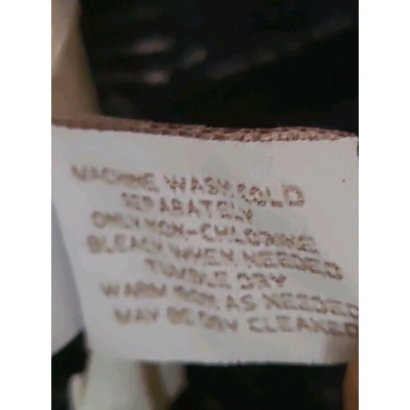 CHICO'S Cardigan Sweater Womens 2 (L) Duster Open Front Long Sleeve Blue Black - Picture 8 of 14